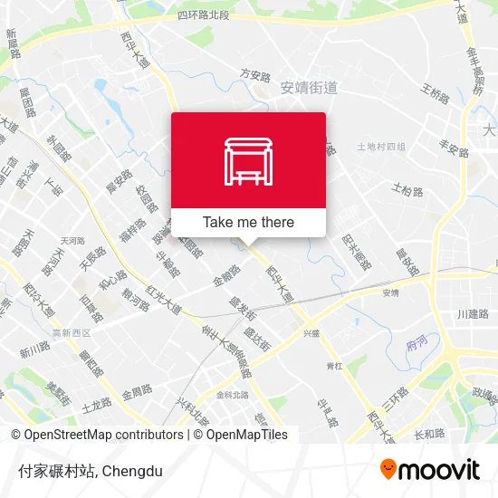 付家碾村站 map