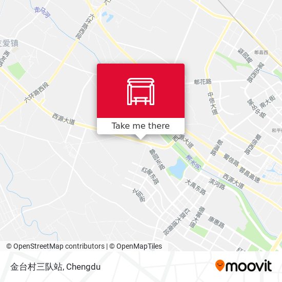 金台村三队站 map