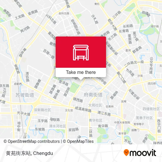 黄苑街东站 map