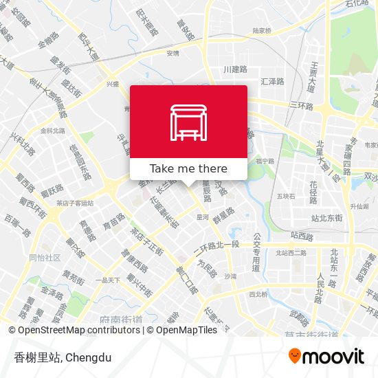 香榭里站 map