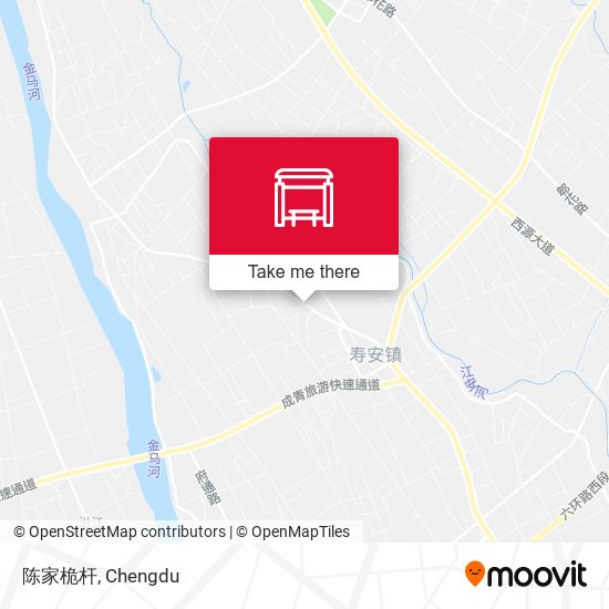 陈家桅杆 map