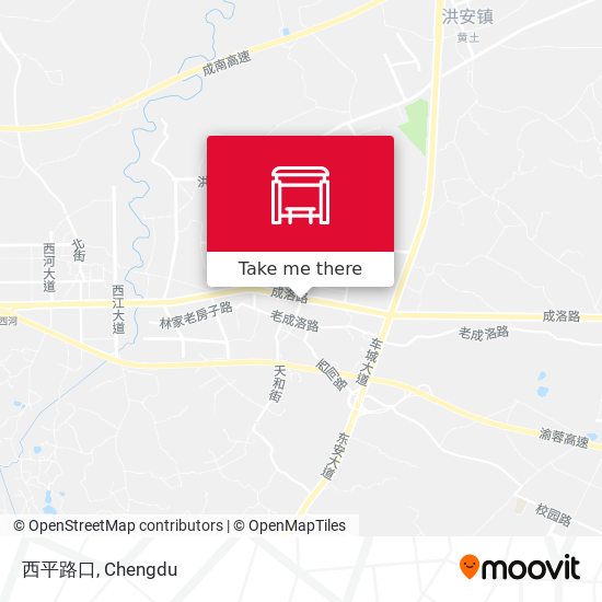 西平路口 map