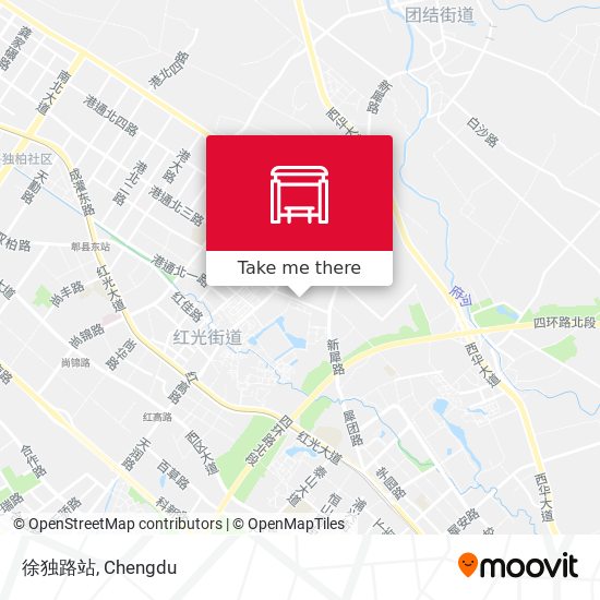 徐独路站 map