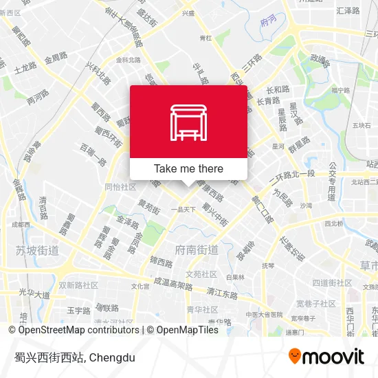 蜀兴西街西站 map