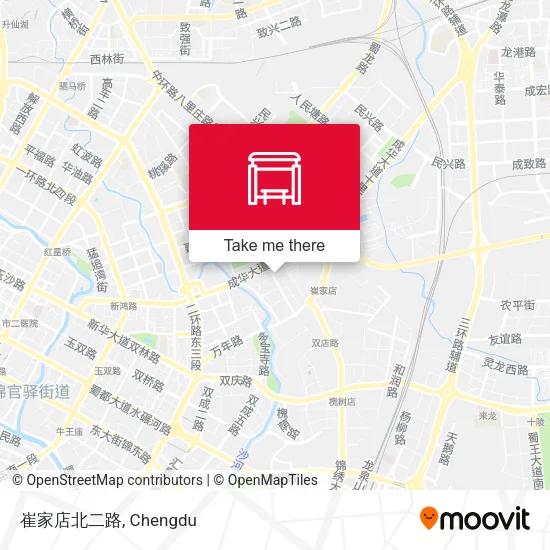 崔家店北二路 map