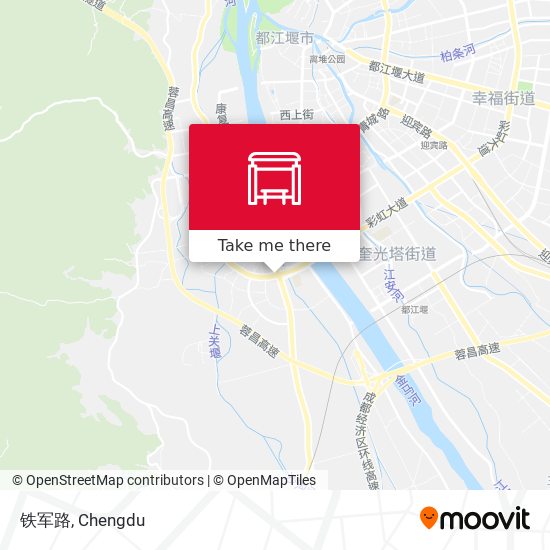 铁军路 map