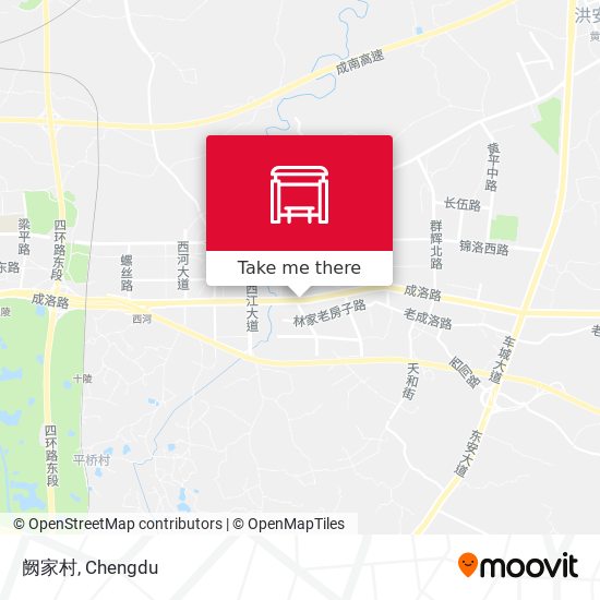 阙家村 map