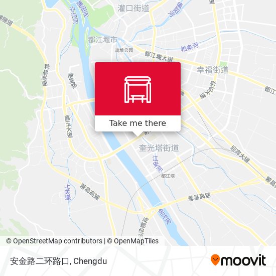 安金路二环路口 map