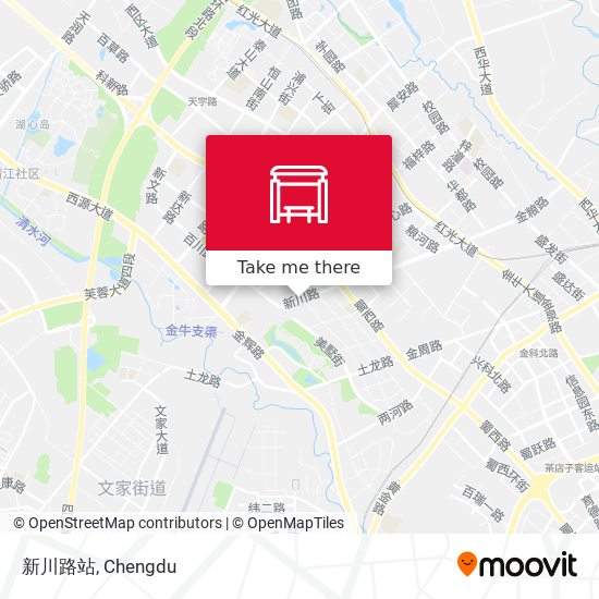 新川路站 map