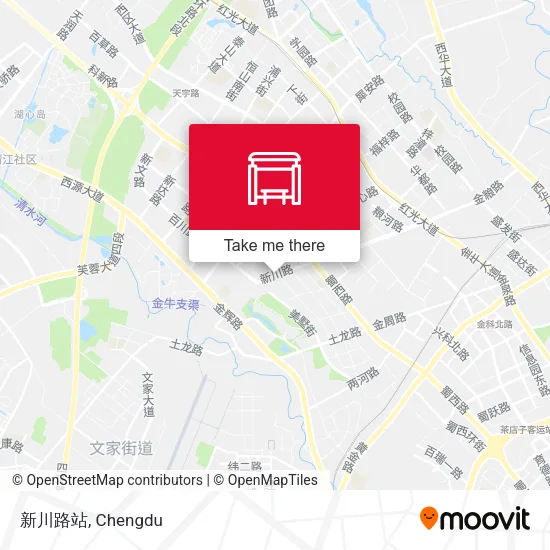 新川路站 map