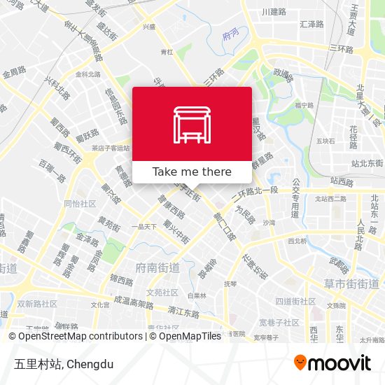 五里村站 map