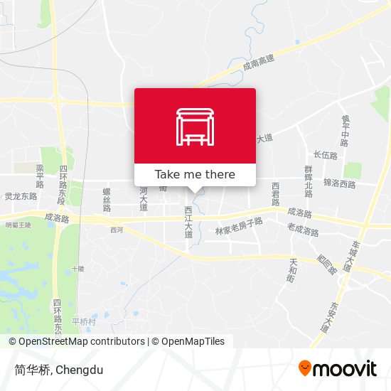 简华桥 map