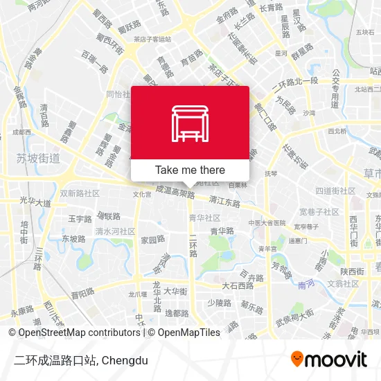 二环成温路口站 map