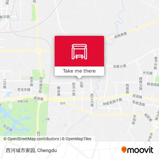 西河城市家园 map