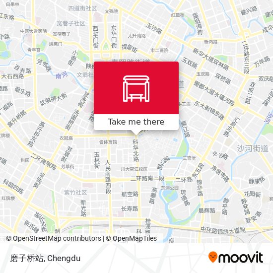 磨子桥站 map