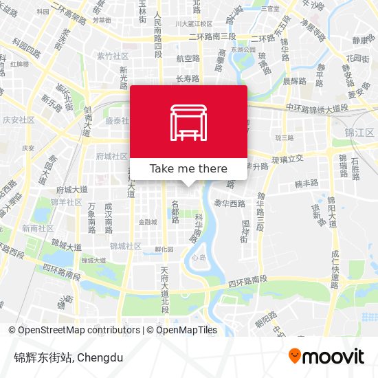锦辉东街站 map