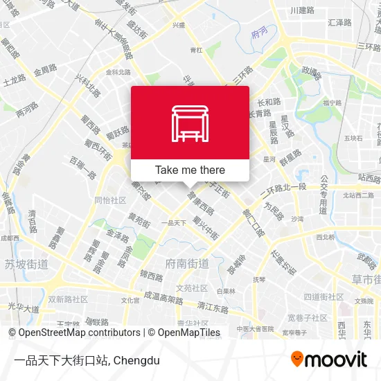 一品天下大街口站 map