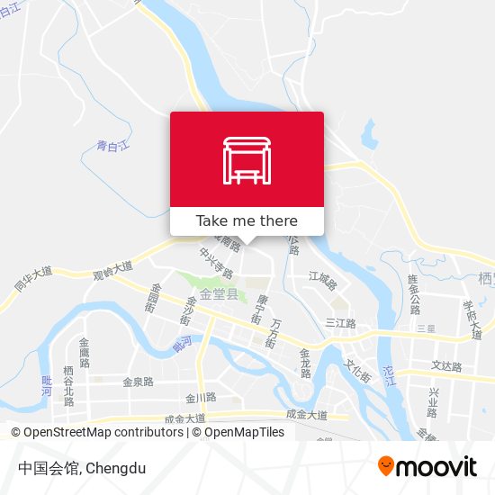 中国会馆 map