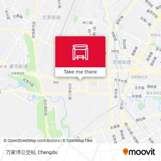 万家湾公交站 map