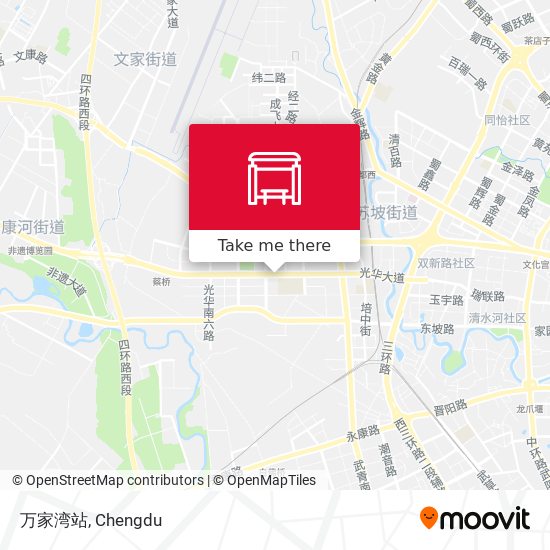 万家湾站 map