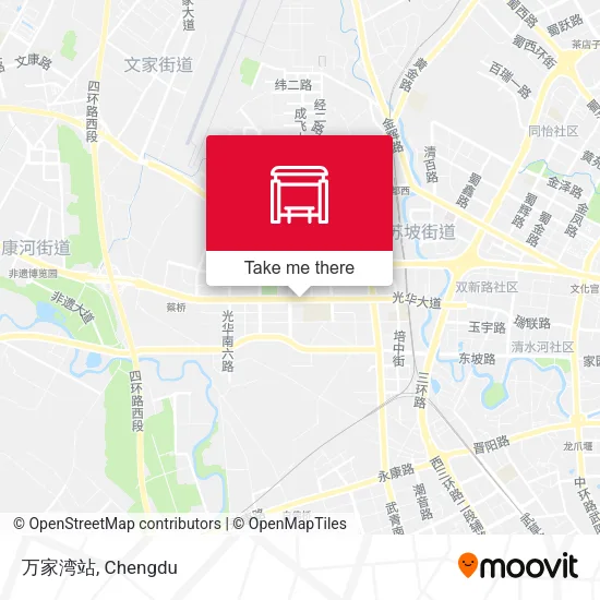 万家湾站 map