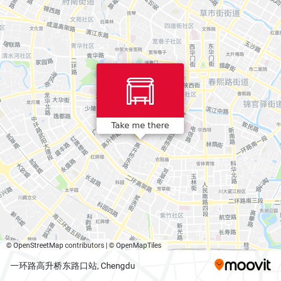 一环路高升桥东路口站 map