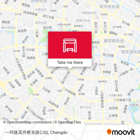 一环路高升桥东路口站 map
