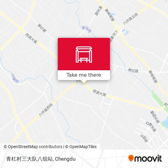 青杠村三大队八组站 map