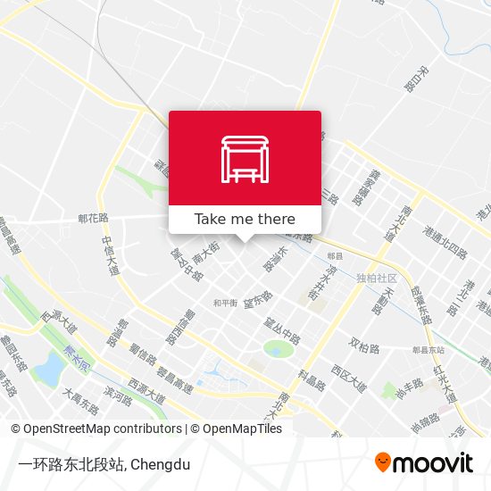 一环路东北段站 map