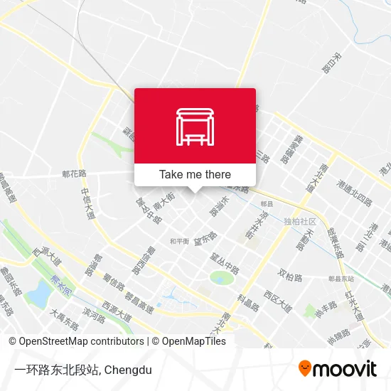 一环路东北段站 map