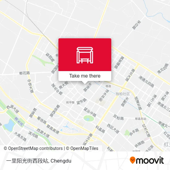 一里阳光街西段站 map