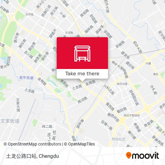 土龙公路口站 map