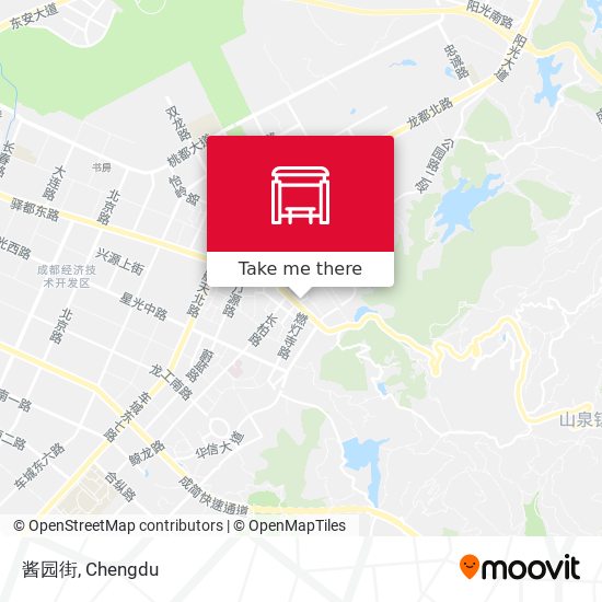 酱园街 map