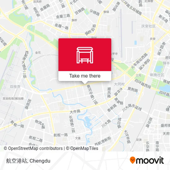 航空港站 map