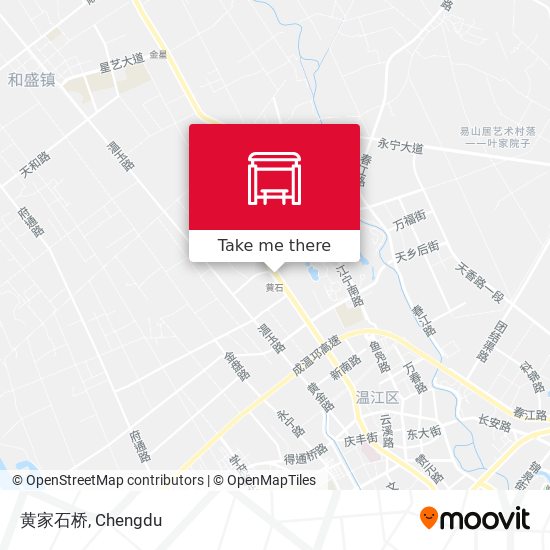 黄家石桥 map