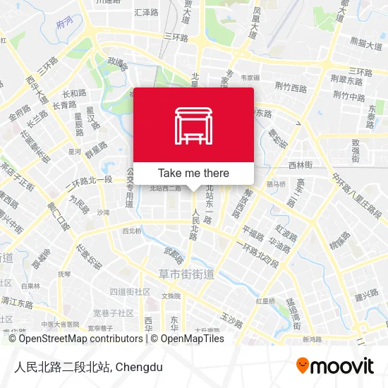 人民北路二段北站 map