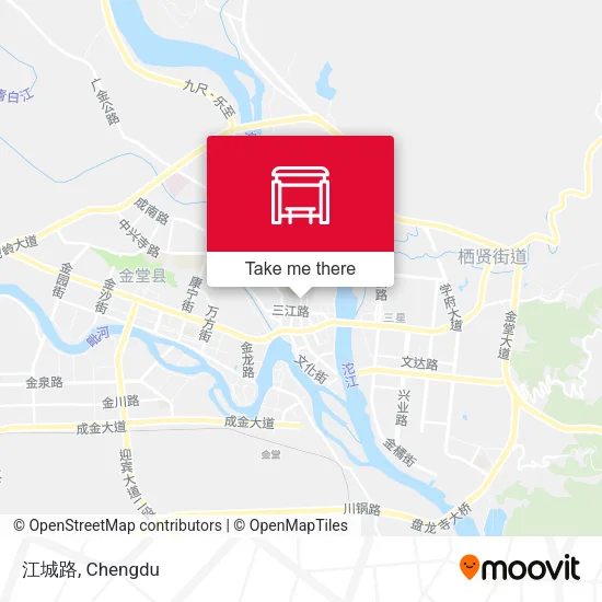江城路 map