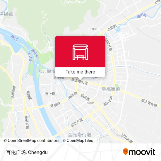 百伦广场 map
