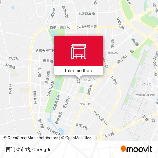 西门菜市站 map