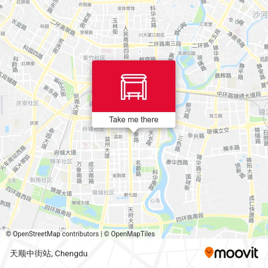 天顺中街站 map
