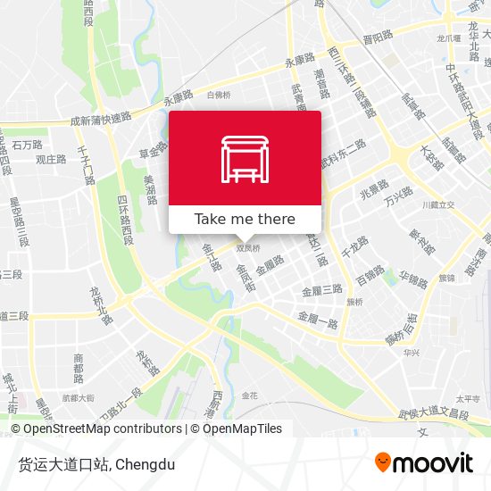 货运大道口站 map