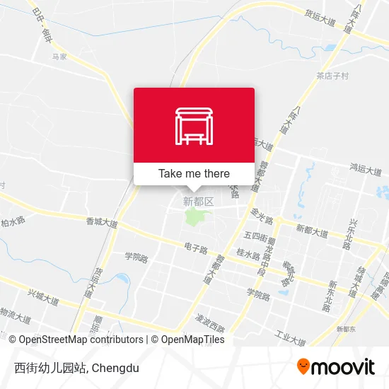 西街幼儿园站 map