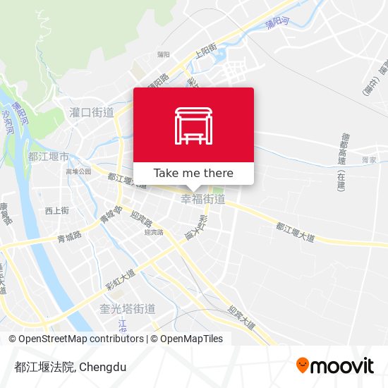 都江堰法院 map