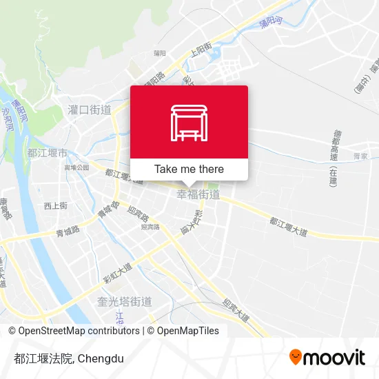 都江堰法院 map