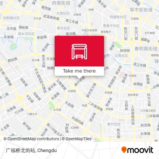 广福桥北街站 map