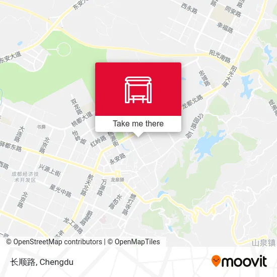 长顺路 map