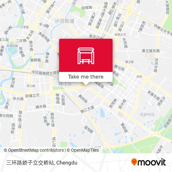 三环路娇子立交桥站 map