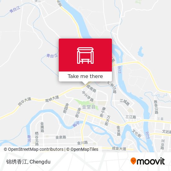 锦绣香江 map