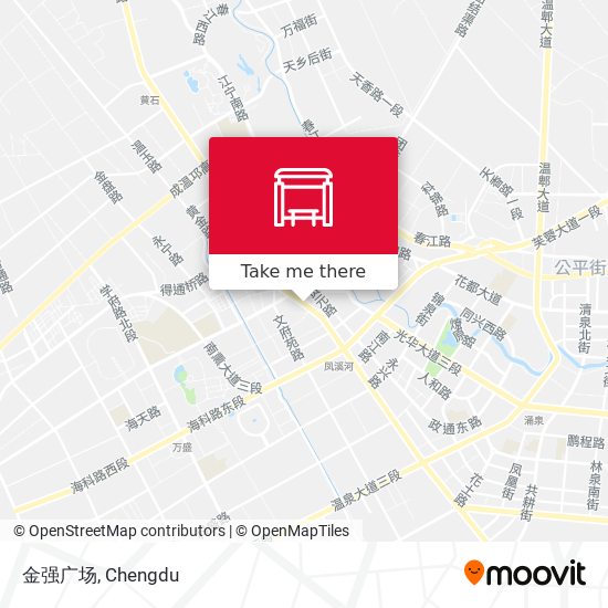 金强广场 map