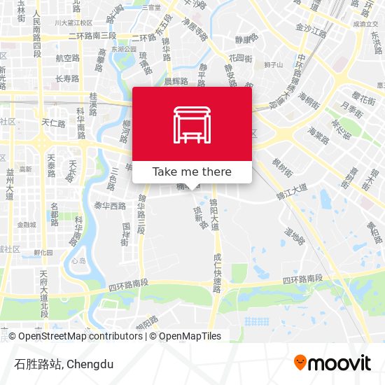 石胜路站 map